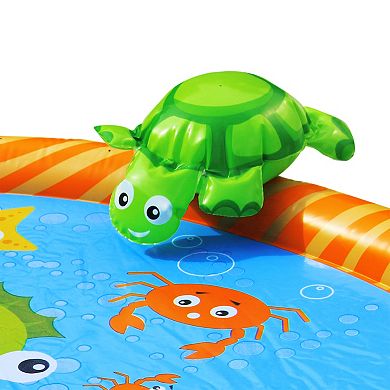 Banzai Jr. 58" Sprinkle Friends Outdoor Water Play Mat