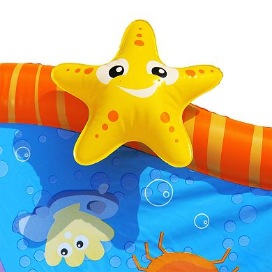 Banzai Jr. 58" Sprinkle Friends Outdoor Water Play Mat