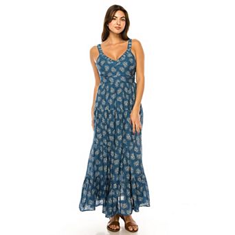 Women's Penelope Rose Motif Print Halter Dress