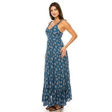 Women's Penelope Rose Motif Print Halter Dress