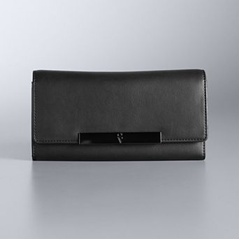 Simply Vera Vera Wang Lin Bar Flap Wallet