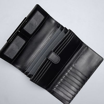 Simply Vera Vera Wang Lin Bar Flap Wallet