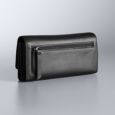 Simply Vera Vera Wang Lin Bar Flap Wallet