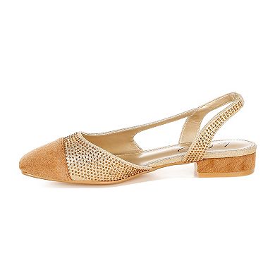 London Rag Rerita Women's Cap Toe Flats