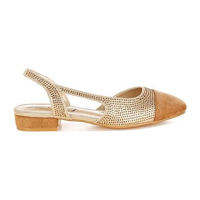 London Rag Rerita Women's Cap Toe Flats