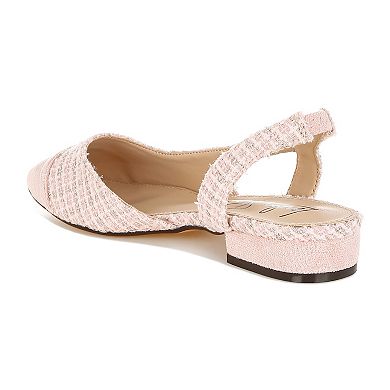 London Rag Karita Women's Plaid Cap Toe Flats