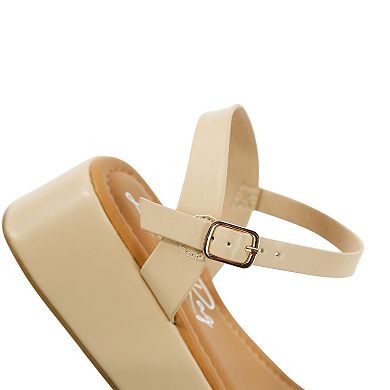 London Rag Anglong Women's Platform Sandals
