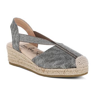 London Rag Port Side Women's Espadrille Wedge Sandals
