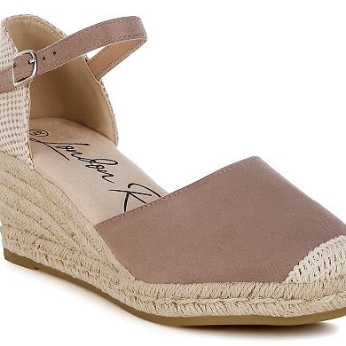 London Rag Paryor Women's Espadrille Wedge Sandals