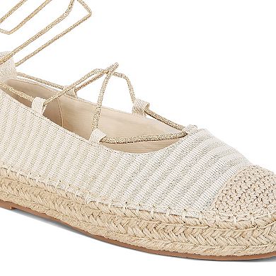 London Rag Oplin Women's Espadrille Shoes