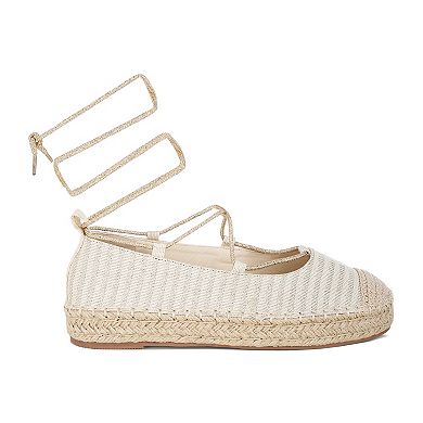 London Rag Oplin Women's Espadrille Shoes