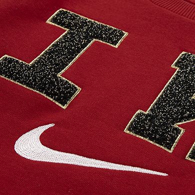 Boys 4-7 Nike Chenille Crewneck Pullover Sweatshirt