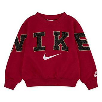 Boys 4-7 Nike Chenille Crewneck Pullover Sweatshirt