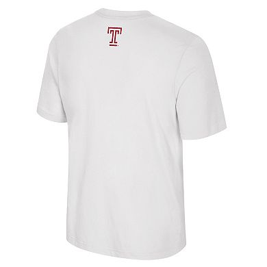 Men's Temple Owls Bar Linear Graphic Tee