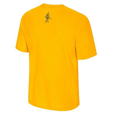 Men's West Virginia Mountaineers Bar Linear Graphic Tee