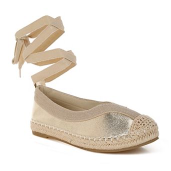 London Rag Ortage Women's Slip-On Espadrille Sandals
