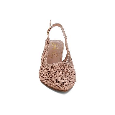 London Rag Tolina Women's Kitten Heels