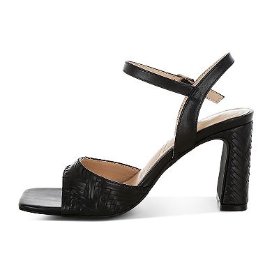 London Rag Elana Women's Open-Toe Heel