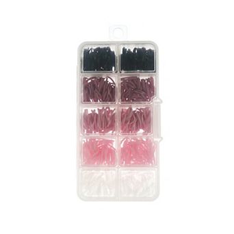 Emberly Assorted Elastic Pony Holders Storage Box