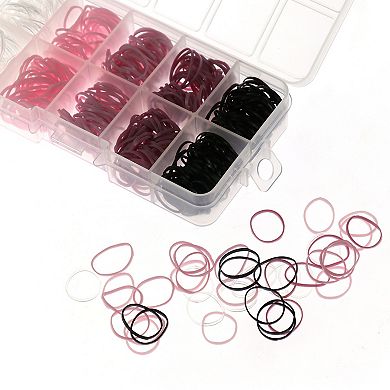 Emberly Assorted Elastic Pony Holders Storage Box