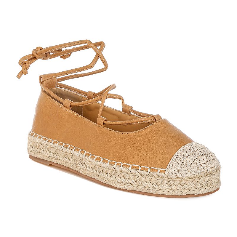 London Rag Alaya Women's Slip-On Espadrille Sandals,