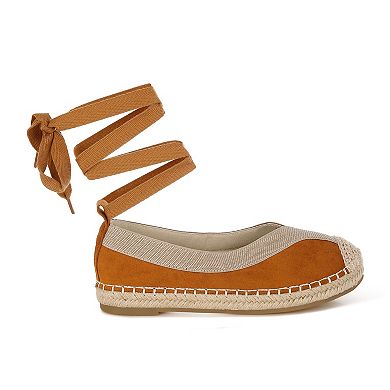 London Rag Yalva Women's Slip-On Espadrille Sandals