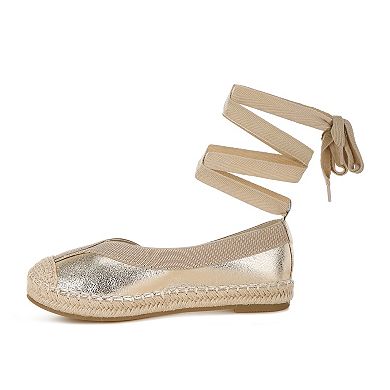 London Rag Zayal Women's Slip-On Espadrille Sandals