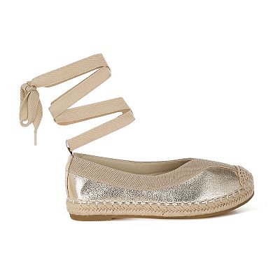 London Rag Zayal Women's Slip-On Espadrille Sandals