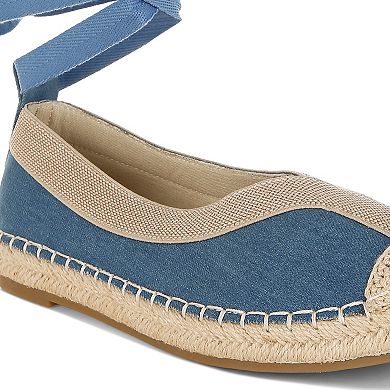 London Rag Nalya Women's Slip-On Espadrille Sandals