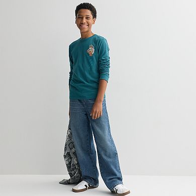Boys 8-20 Sonoma Goods For Life® Everyday Long Sleeve Graphic Tee in Regular & Husky