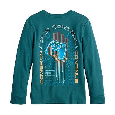 Boys 8-20 Sonoma Goods For Life® Everyday Long Sleeve Graphic Tee in Regular & Husky