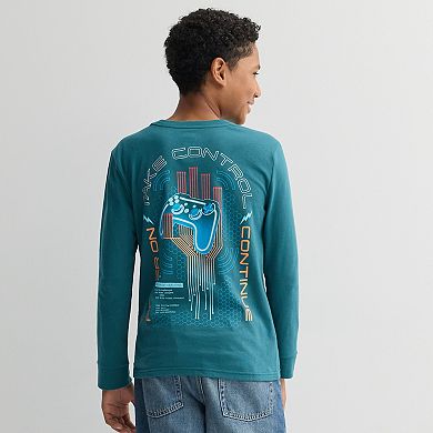 Boys 8-20 Sonoma Goods For Life® Everyday Long Sleeve Graphic Tee in Regular & Husky