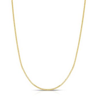 Karat Rush 14k Adj Popcorn Chain Necklace