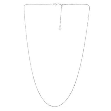 14k Adj Popcorn Chain Necklace