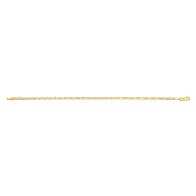 14k Thin Bismark Bracelet