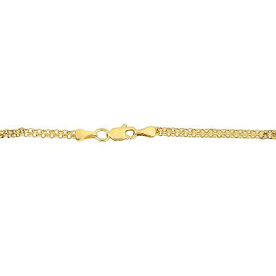 14k Thin Bismark Bracelet