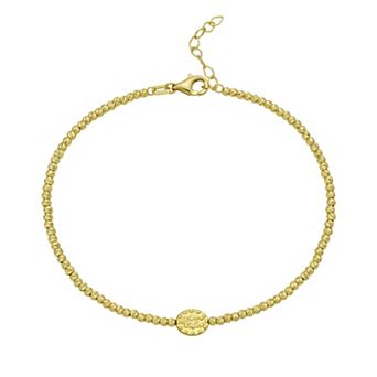 Karat Rush 14k Marian Cross Bracelet