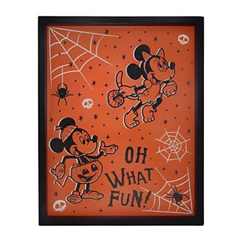 Celebrate Together™ Disney's Mickey and Minnie Mouse Oh What Fun Halloween Wall Decor