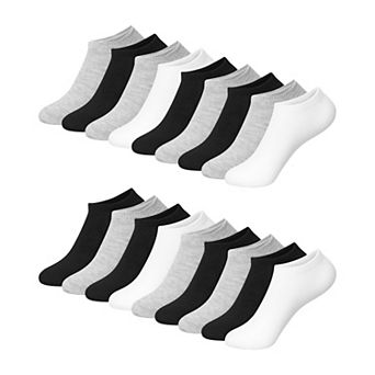 Boys 4-20 Hanes® 18 Pairs Ultimate No Show Socks