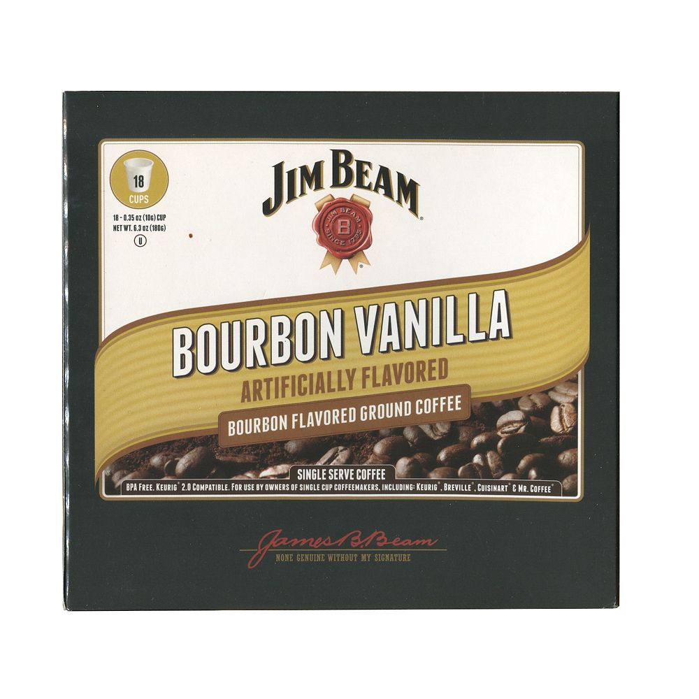 Buy Jim Beam Bourbon Vanilla Bourbon Flavored Ground Coffee Six Bags Koffee Express20987
