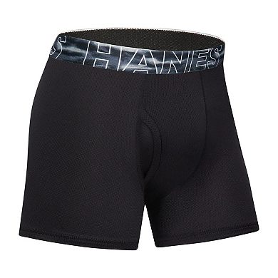 Boys 4-20 Hanes® 5+1 Bonus Pack Moves Ultimate Performance Stretch Moisture Wicking Boxer Briefs Underwear
