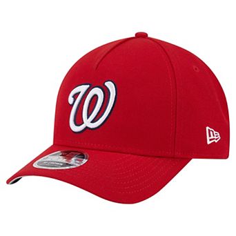 Men's New Era Red Washington Nationals 9FORTY M-Crown Adjustable Hat