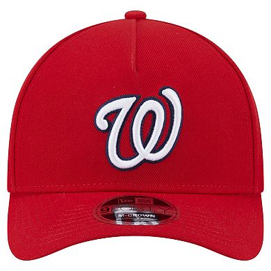 Men's New Era Red Washington Nationals 9FORTY M-Crown Adjustable Hat