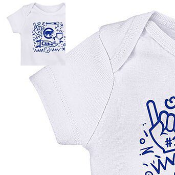 Infant Royal Chicago Cubs Batter Up 3-Pack Bodysuit Set