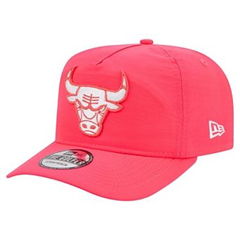 Men's New Era Pink Chicago Bulls Injection Everyday Golfer Adjustable Hat