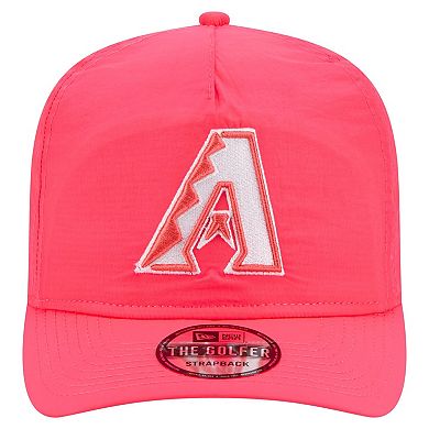 Men's New Era Pink Arizona Diamondbacks Everyday Golfer Adjustable Hat