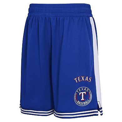 Youth Royal Texas Rangers Infielder Shorts