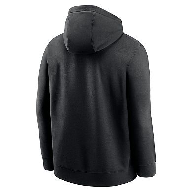 Men's Nike Black Pittsburgh Steelers Club Fleece Pullover Hoodie