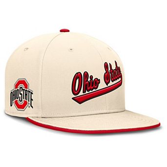 Men's Nike Natural Ohio State Buckeyes 2026 Primetime Natural True Fitted Hat