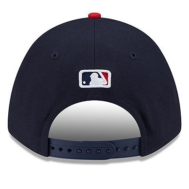 Men's New Era Navy Boston Red Sox Player Replica 9FORTY Adjustable Hat
